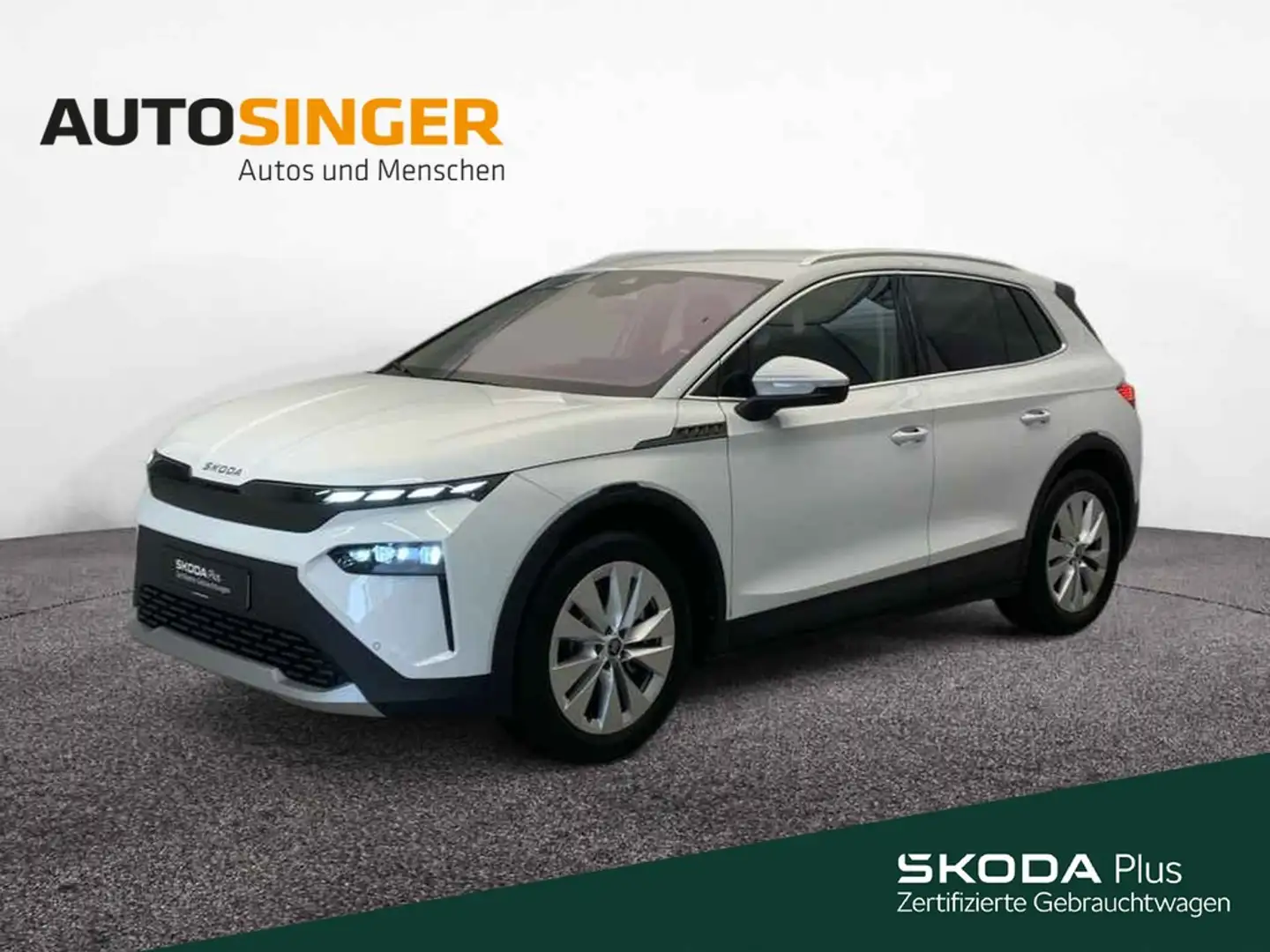 Skoda Elroq 85 *AHK*WÄRME*MATRIX*NAVI*R-CAM*3-ZON*ACC* Wit - 1