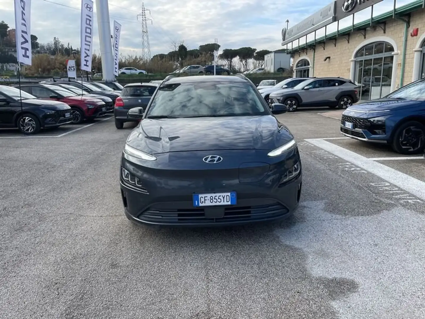 Hyundai KONA EV 64 kWh XLine Сірий - 2