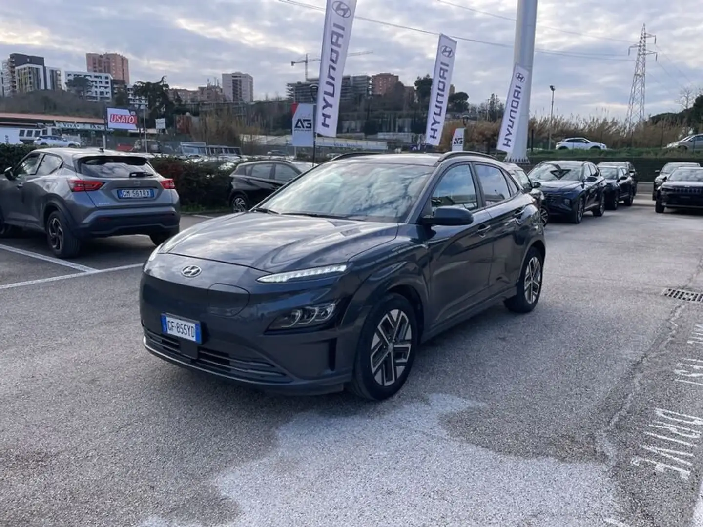 Hyundai KONA EV 64 kWh XLine Сірий - 1