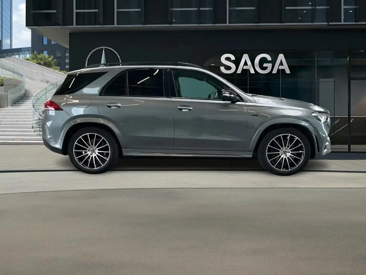 Mercedes-Benz GLE de 4MATIC AMG Night Pano Attelage, миниатюра 8