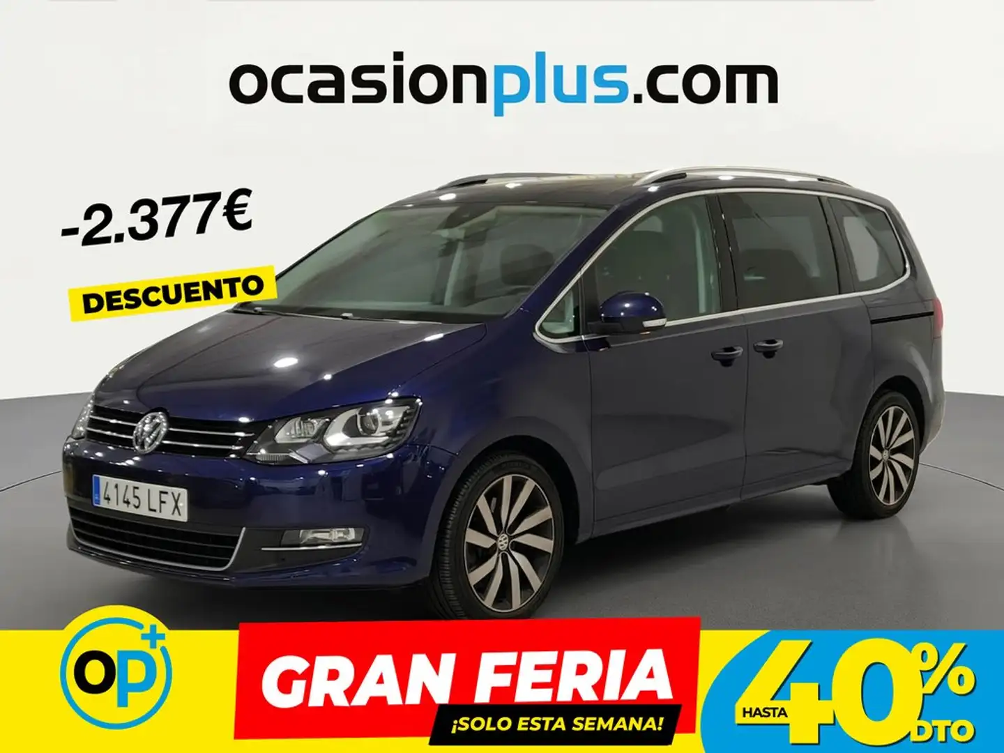 Volkswagen Sharan 2.0TDI Sport DSG 110kW Azul - 1