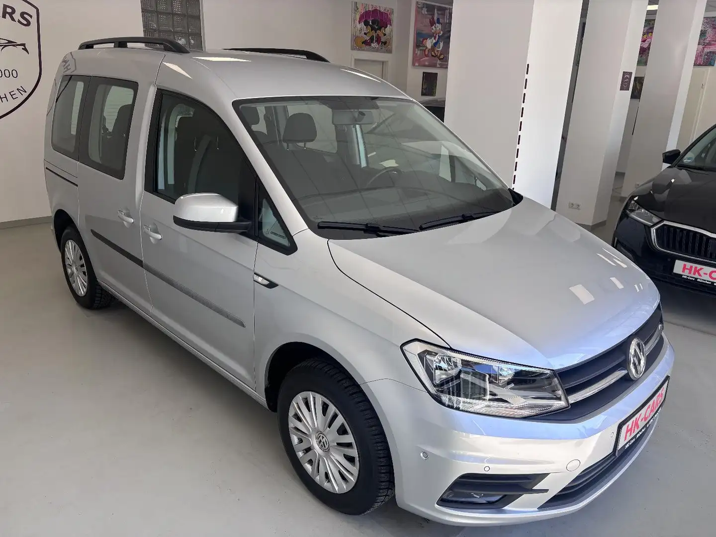 Volkswagen Caddy PKW 2,0TDI BMT 1.Hd/Navi/Nur:41000km! Zilver - 2