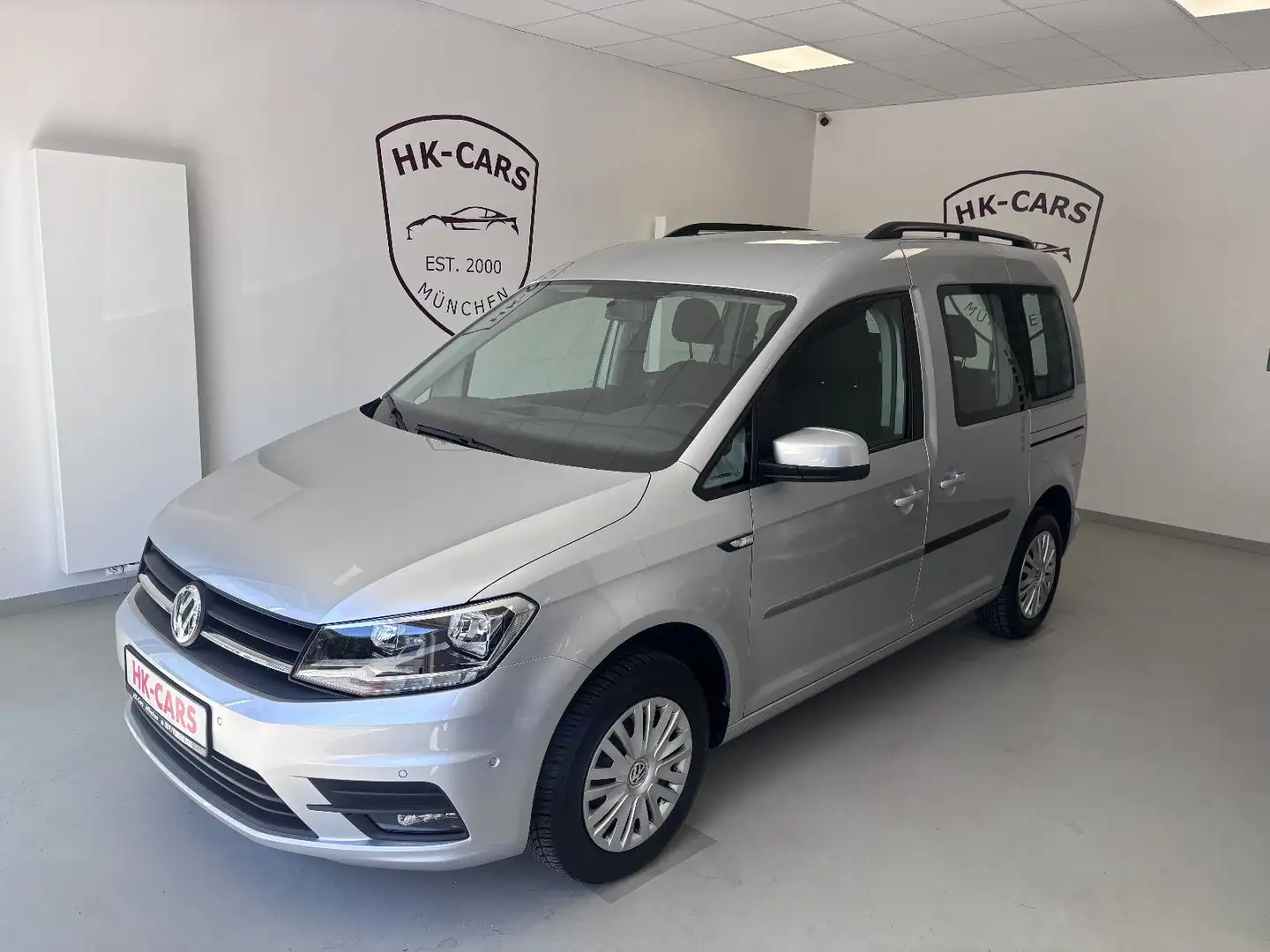 Volkswagen Caddy PKW 2,0TDI BMT 1.Hd/Navi/Nur:41000km! Zilver - 1