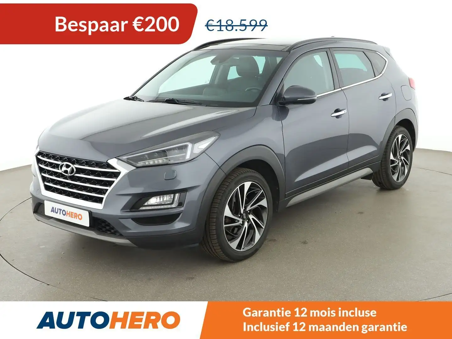 Hyundai TUCSON 1.6 TGDI Advantage 2WD Grijs - 1