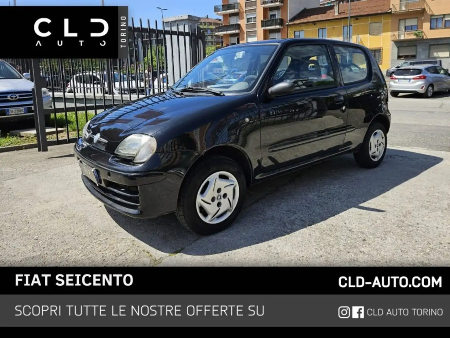 Fiat Seicento 1.1 Fekete - 1