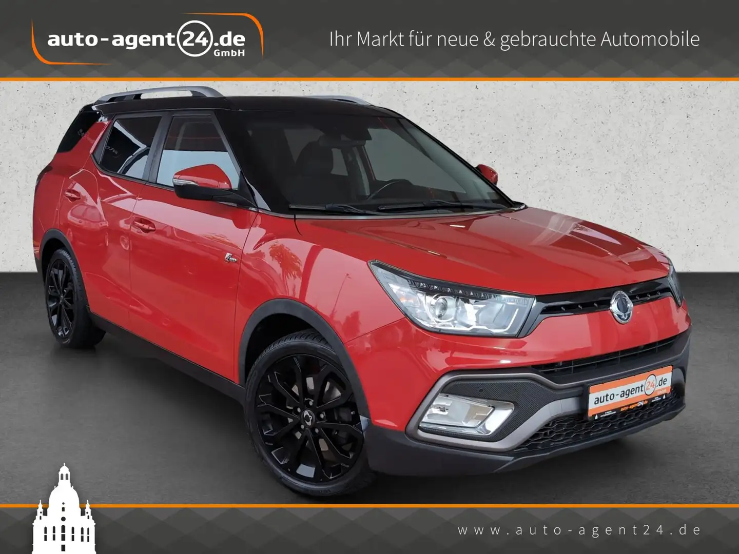 SsangYong XLV 1.6 Crystal 4x4 Allrad/AHK/Navi/Kamera Rot - 1
