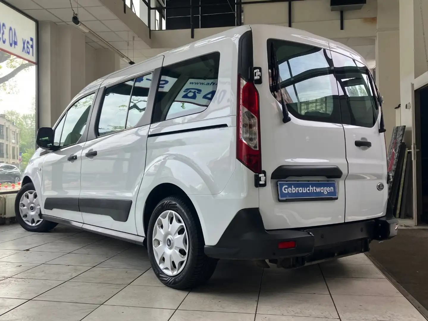 Ford Transit Connect 1.5 TDCi Kombi Lang Rollstuhlrampe Weiß - 2
