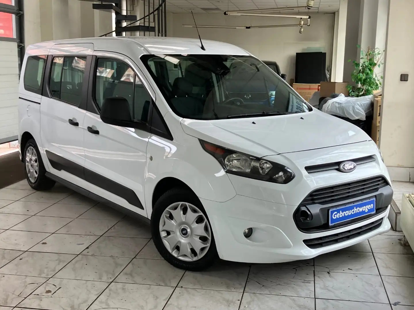 Ford Transit Connect 1.5 TDCi Kombi Lang Rollstuhlrampe Weiß - 1