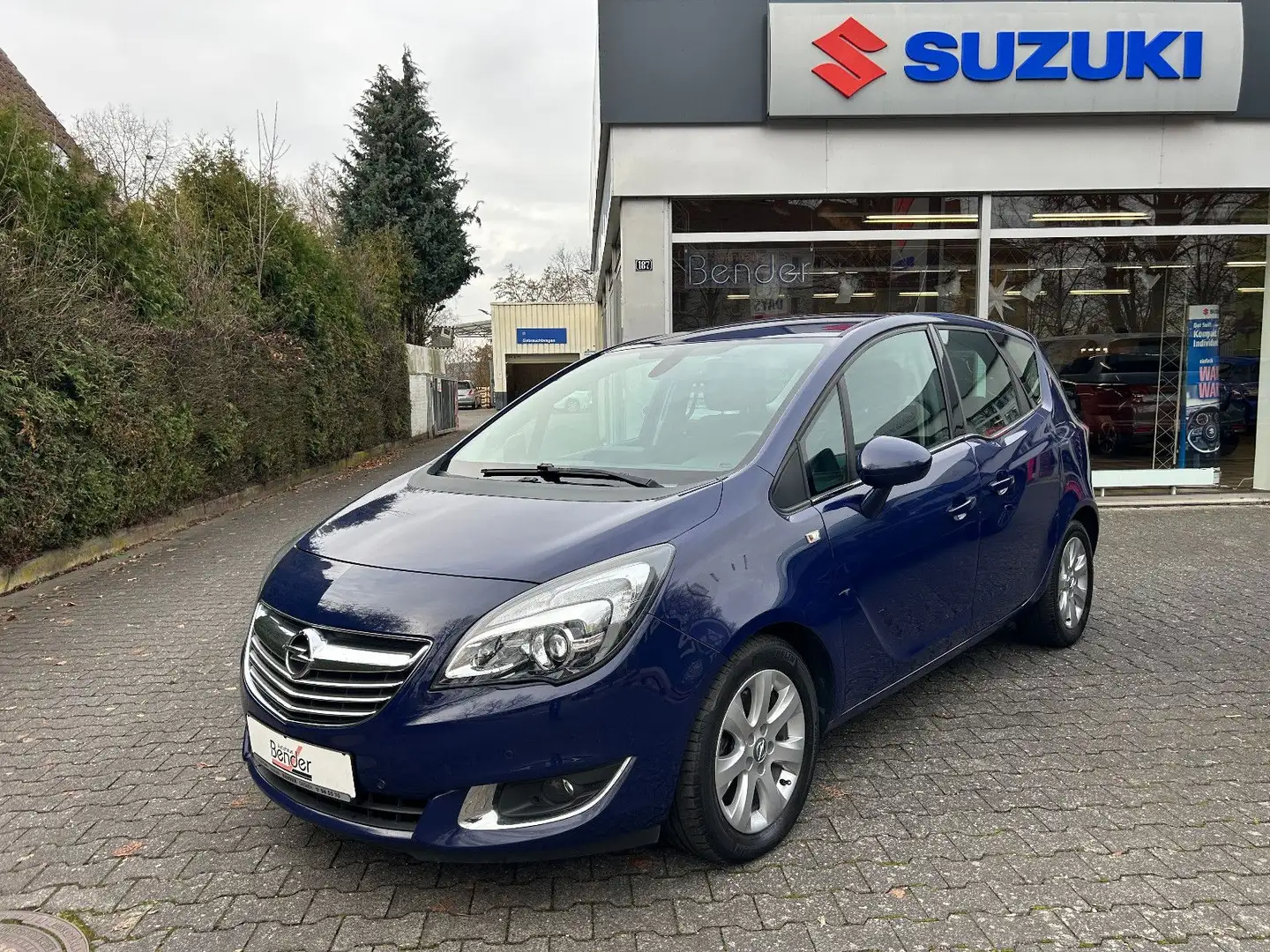 Opel Meriva B Innovation KLIMA ABN. AHK FSE SHZ PDC Blauw - 1