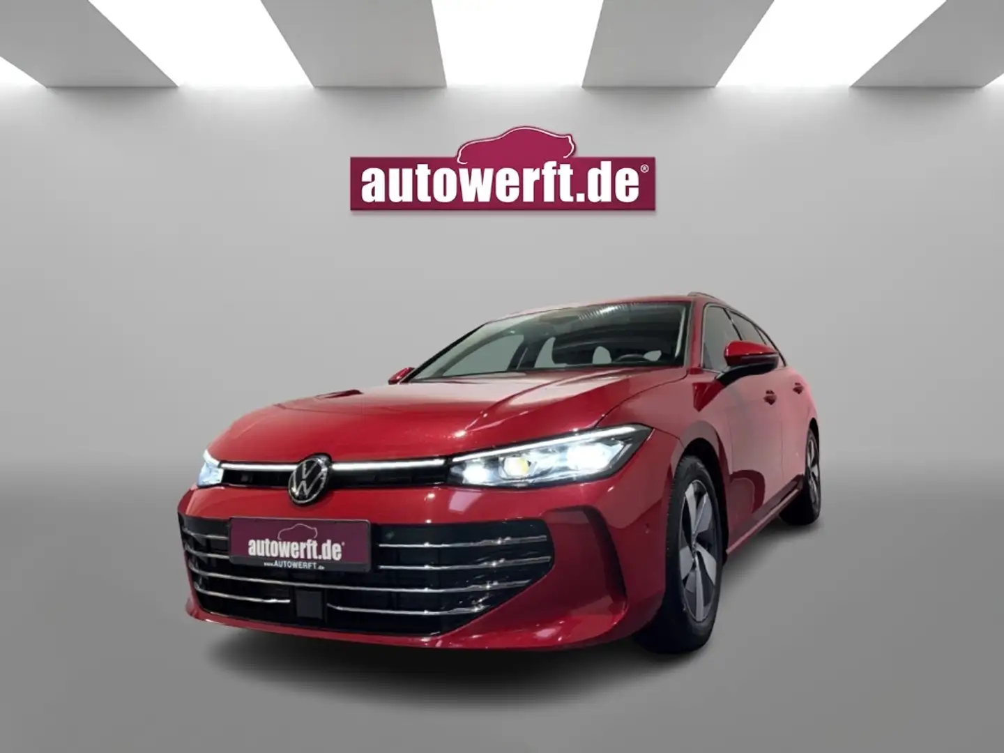Volkswagen Passat Variant 2.0 TDI DSG ELEGANCE MATRIX AHK CAM IQ DRIVE AKUST Rot - 1