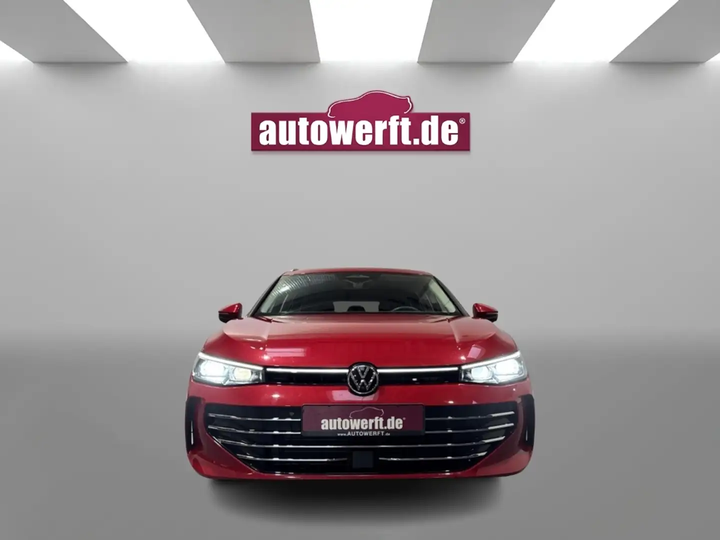 Volkswagen Passat Variant 2.0 TDI DSG ELEGANCE MATRIX AHK CAM IQ DRIVE AKUST Rot - 2