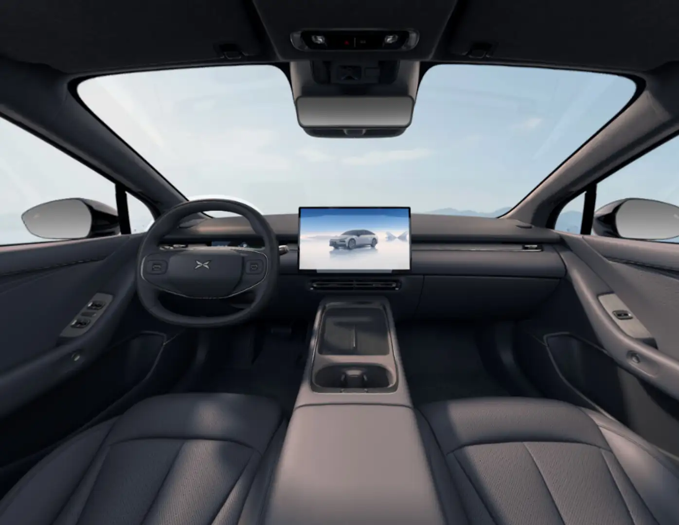 Xpeng P7 + Performance 74,9kWh AWD Weiß - 2