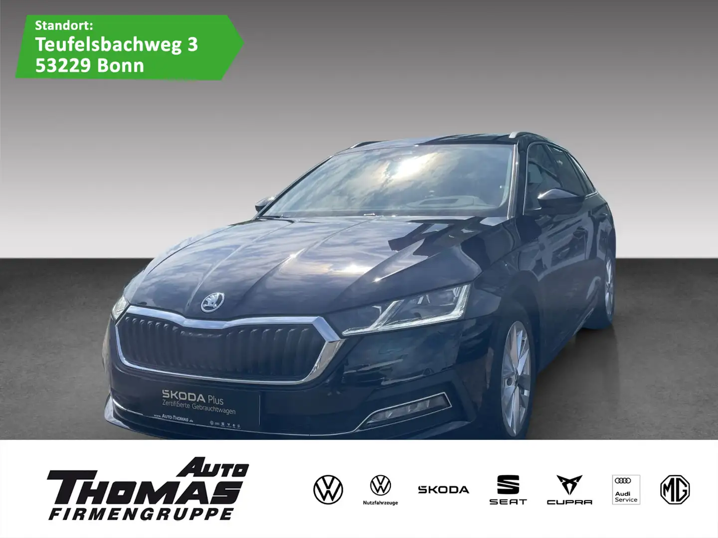 Skoda Octavia Combi Style 2.0 TDI DSG LED NAVI MEMORY Schwarz - 1