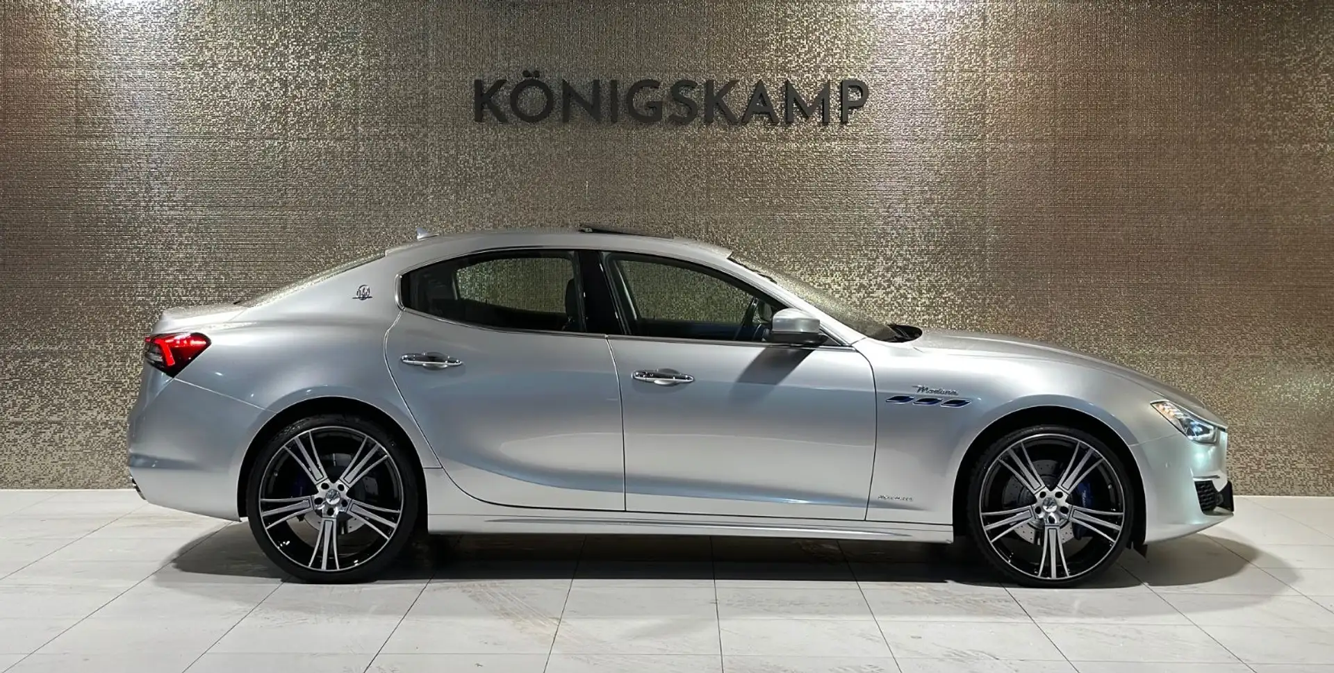 Maserati Ghibli Hybrid *360°*22" MANSORY*SCHECKHEFTGEPFL* Silber - 2