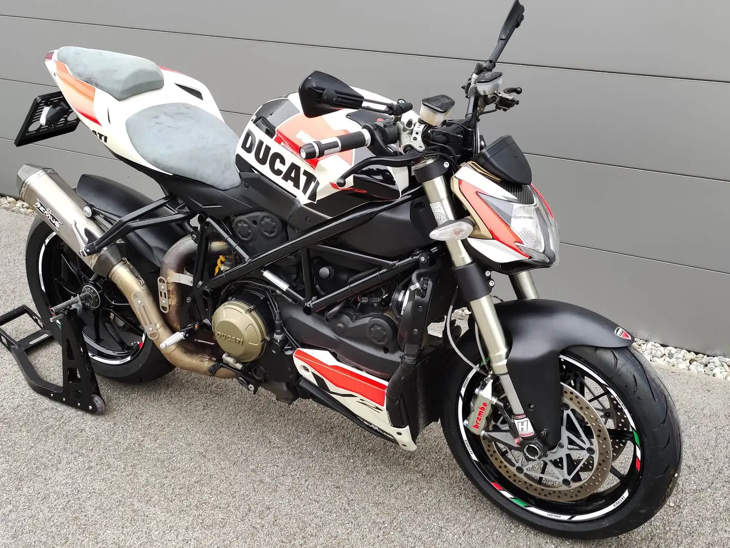 Ducati Streetfighter 1100 848 v2 v4 1098 Weiß - 2