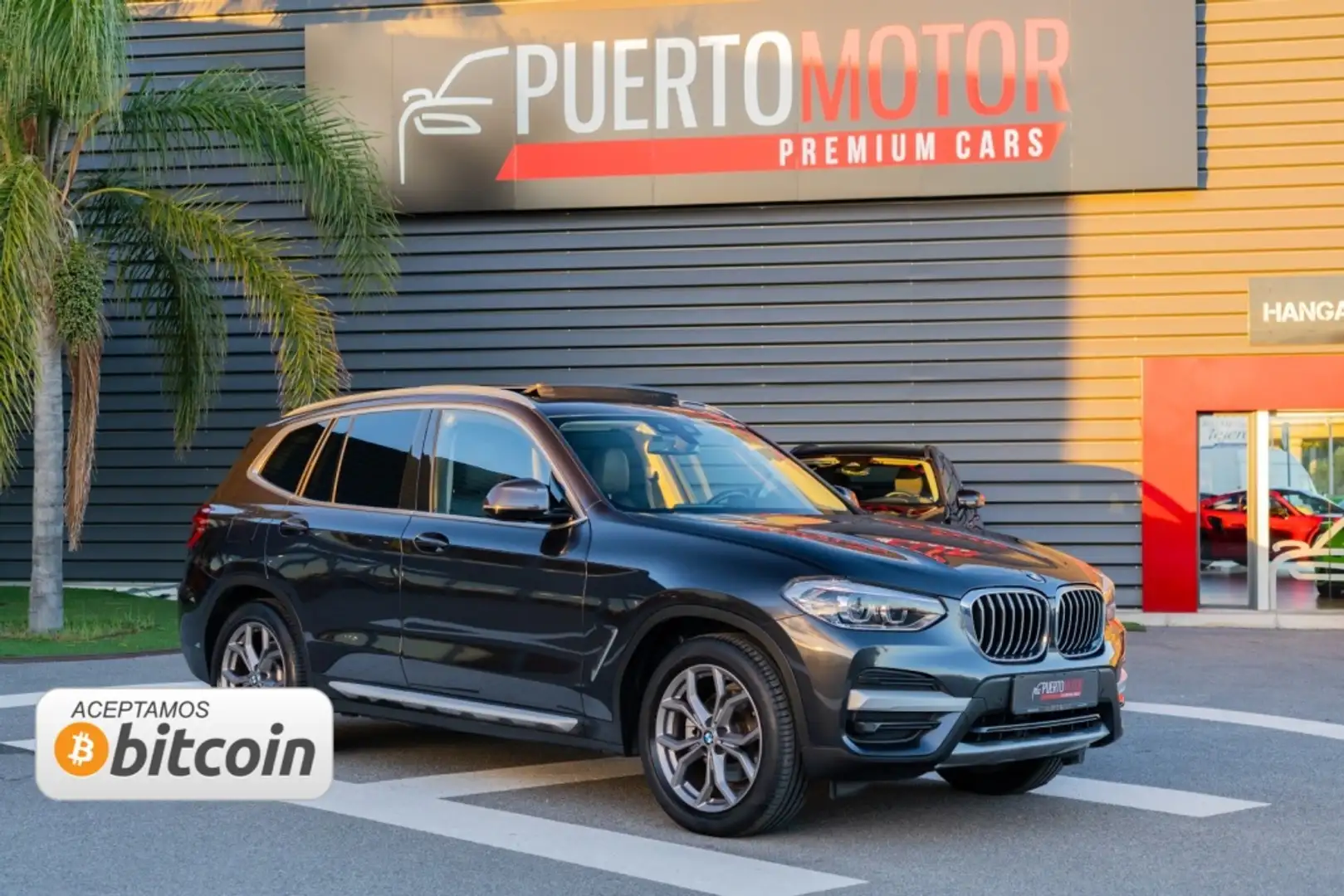 BMW X3 xDrive 20dA Gris - 1