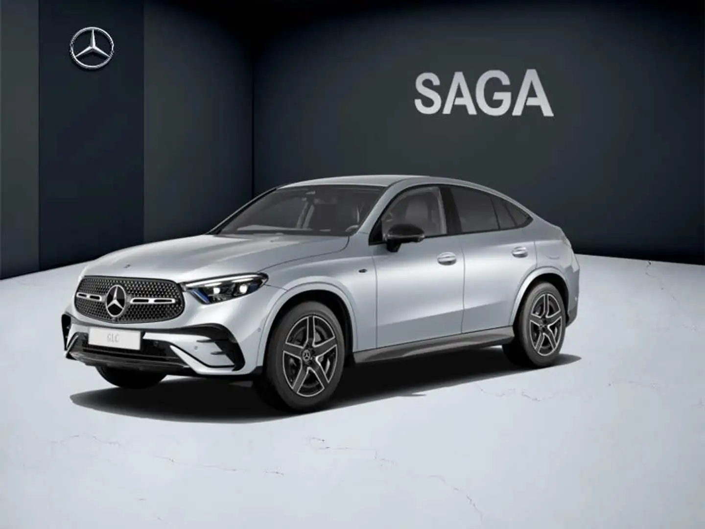 Mercedes-Benz GLC 300 de 4MATIC Coupé Zilver - 1