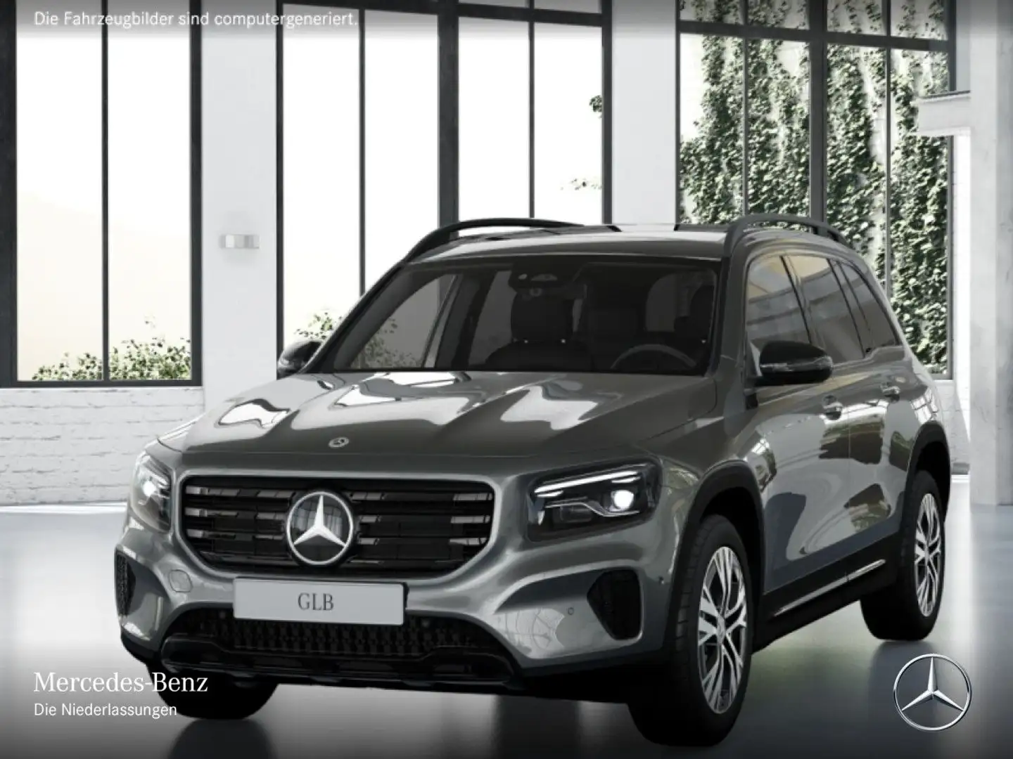 Mercedes-Benz GLB 200 d PROGRESSIVE+NIGHT+PANO+AHK+MULTIBEAM+8G Grau - 2