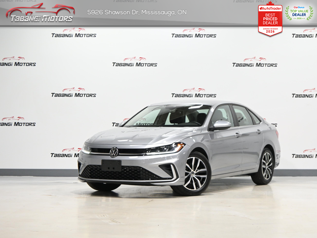 2026 Volkswagen Jetta Comfortline  No Accident Leather Heated Seats Blind Spot CarPlay — photo 1