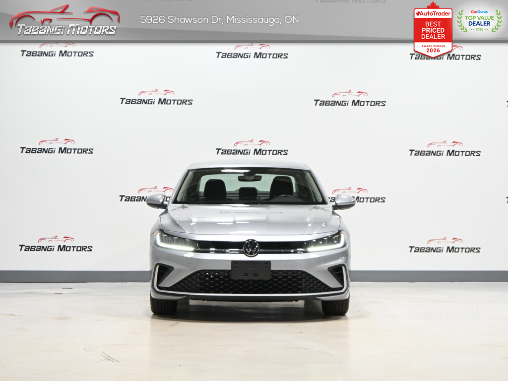 2026 Volkswagen Jetta Comfortline  No Accident Leather Heated Seats Blind Spot CarPlay — photo 1