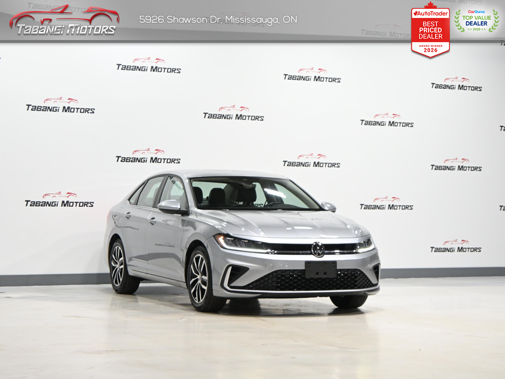 2026 Volkswagen Jetta Comfortline  No Accident Leather Heated Seats Blind Spot CarPlay — photo 1