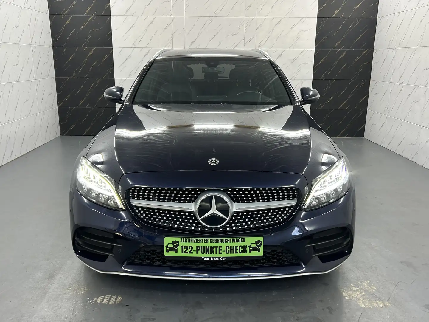 Mercedes-Benz C 160 T+9G-TRONIC+Klima+Temp+Navi+LED+Keyless Go Blau - 2