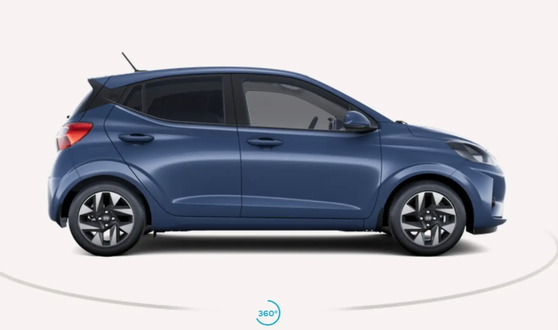 Hyundai i10 Trend*KomfP*Navi*RKam*Klima*SitzHeiz*LenkrHe Blau - 2