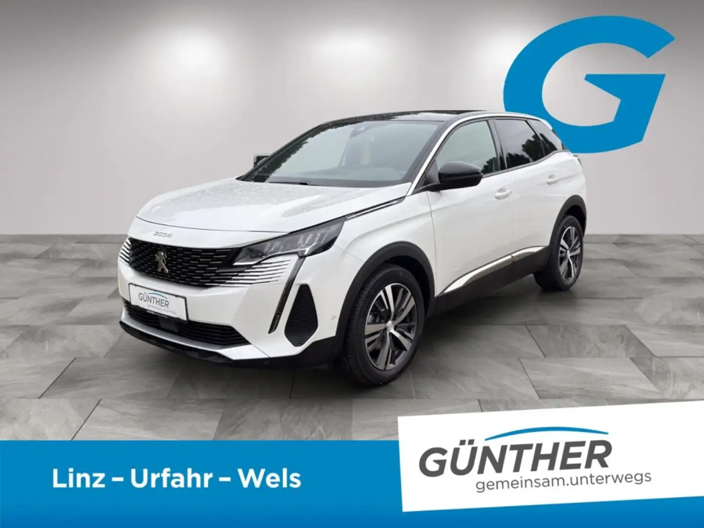 Peugeot 3008 Allure PT 130 S&S 6-Gang Weiß - 1