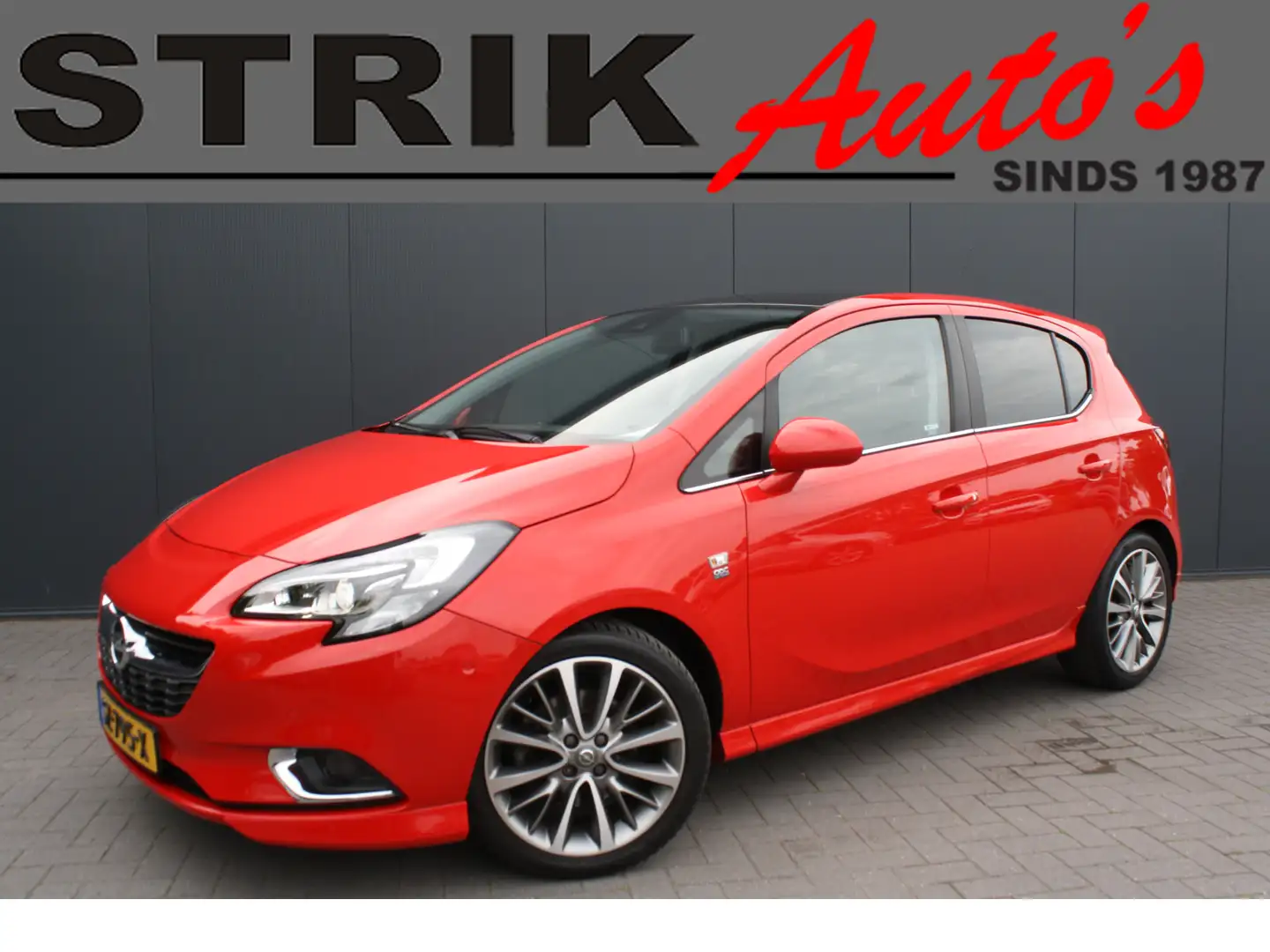 Opel Corsa 1.0 Turbo 116PK Innovation - OPC LINE - NAVIGATIE Rouge - 1