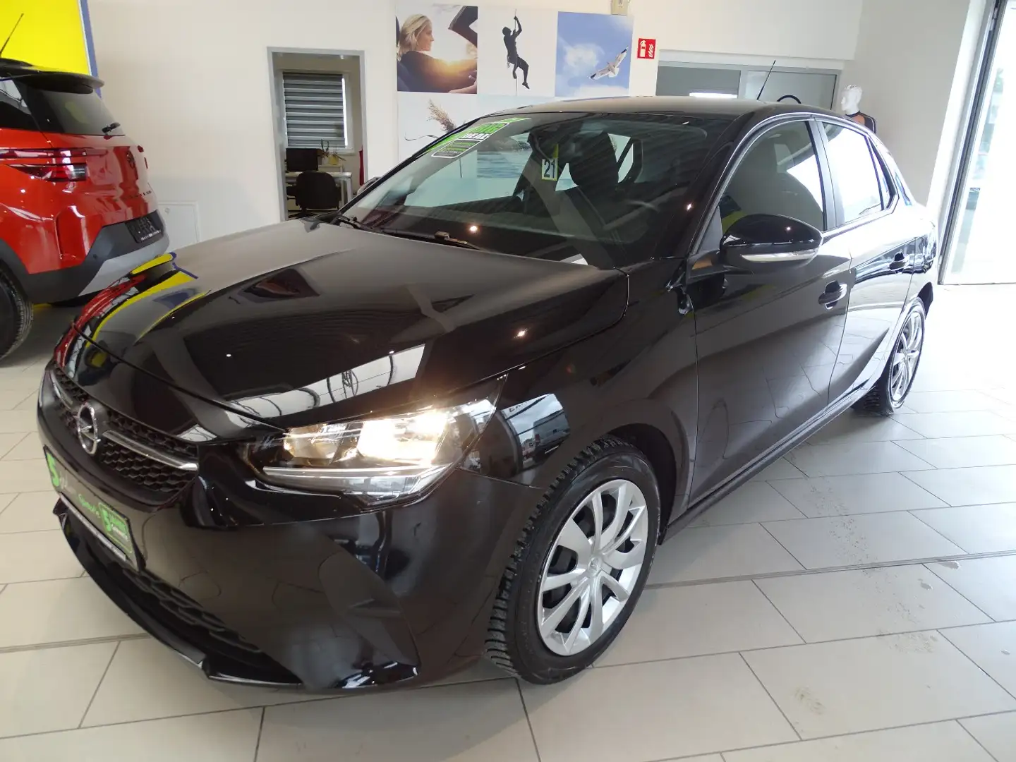 Opel Corsa 1.2 EDITION Navi+SHZ+Winterp.+Kam.+PDC Schwarz - 2