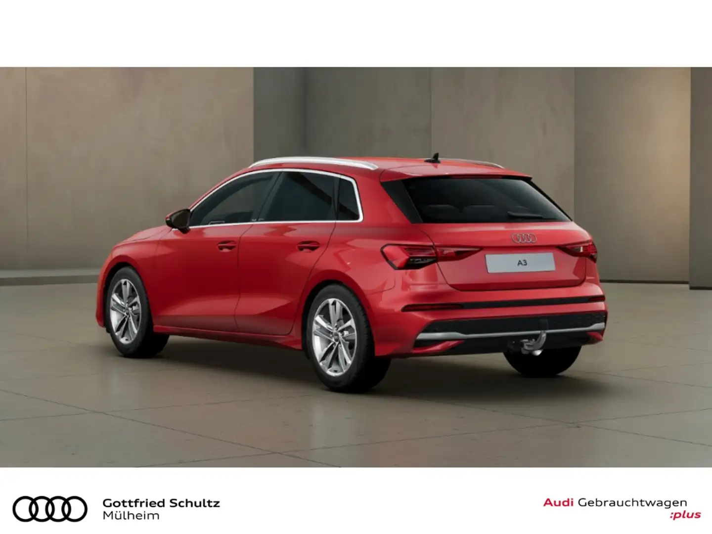 Audi A3 Sportback 30 TFSI s-tronic advanced Anschlussgaran Rot - 2
