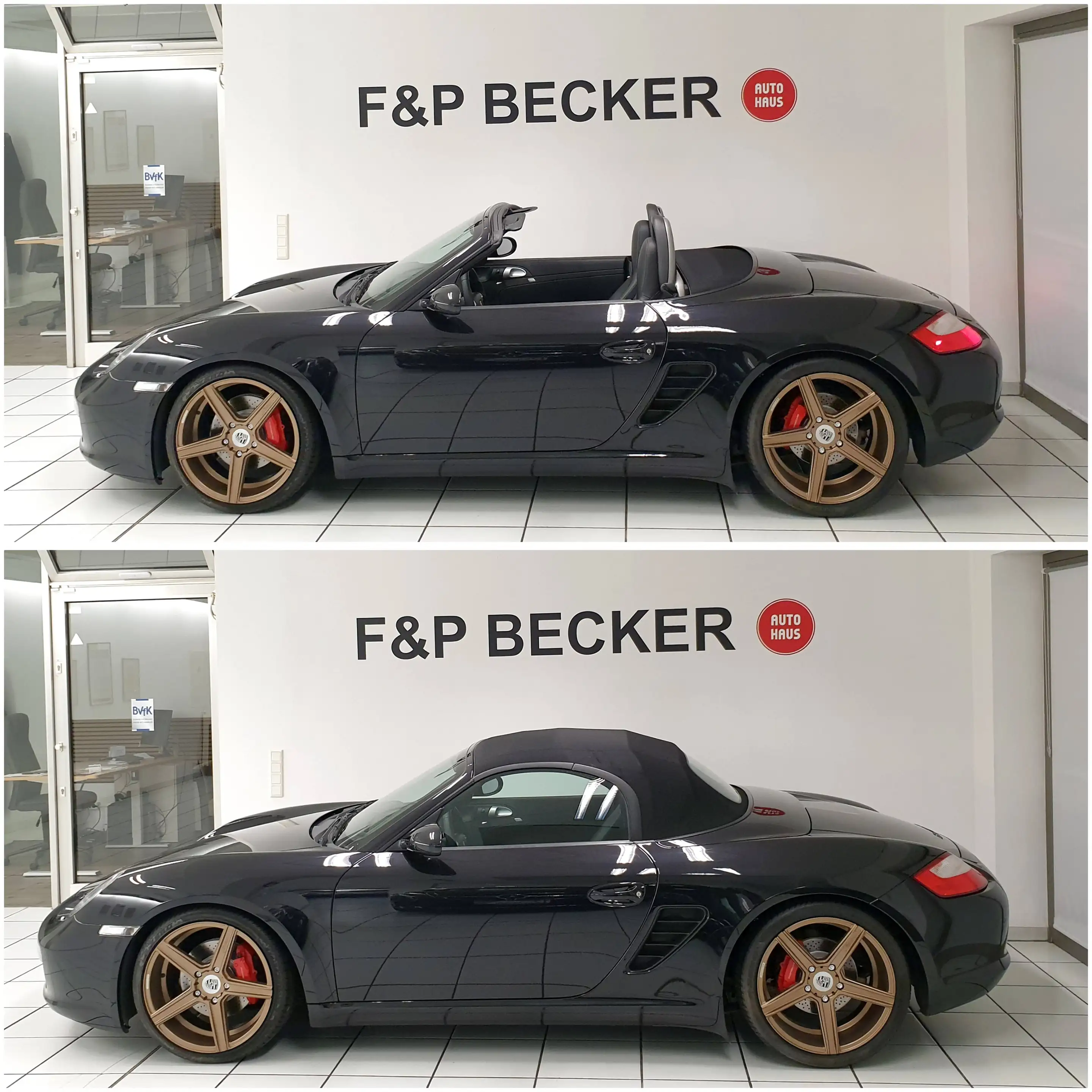 Porsche Boxster Boxster S Tiptronic 3,2 Deutsch Scheckheft Navi — photo 10