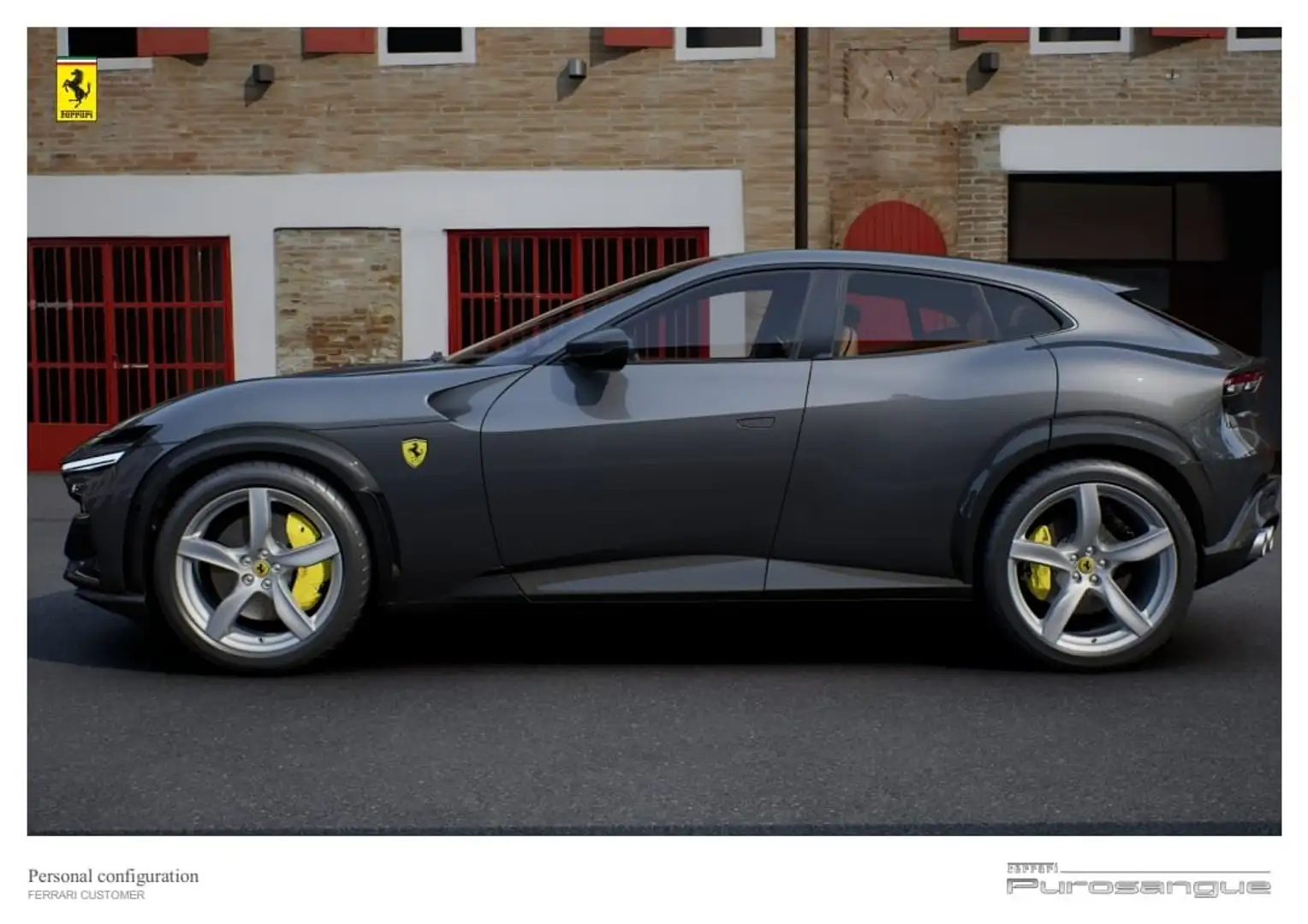 Ferrari Purosangue Purosangue 6.5 Gris - 1