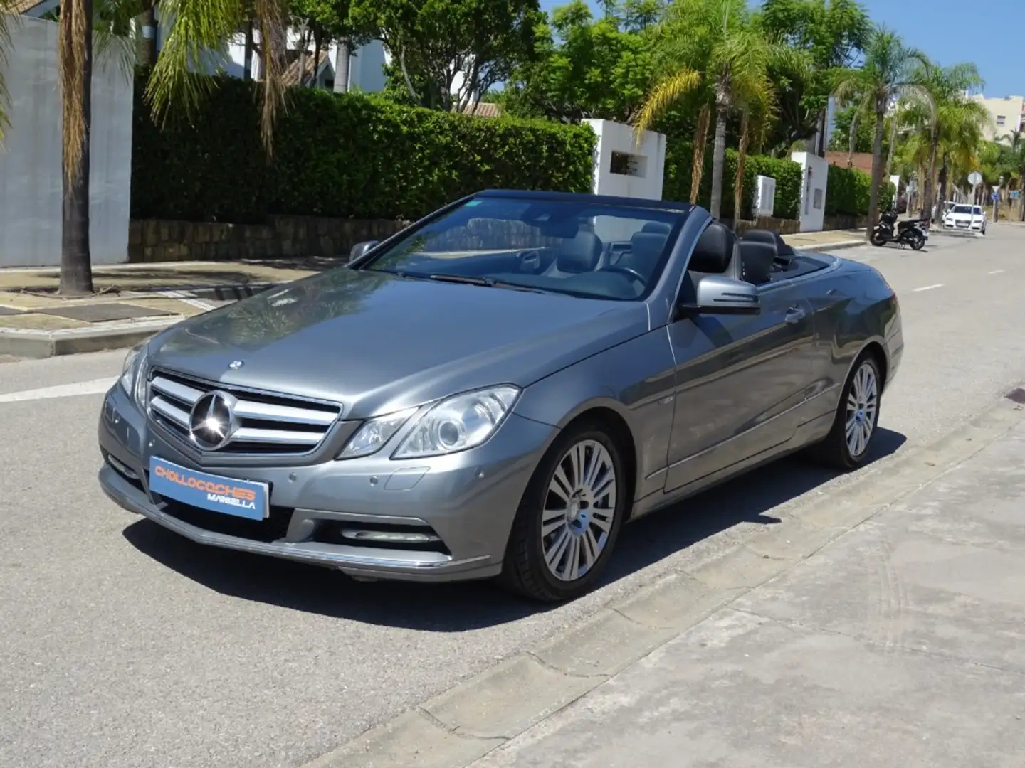 Mercedes-Benz E 220 Cabrio 220CDI BE Aut. Gris - 1