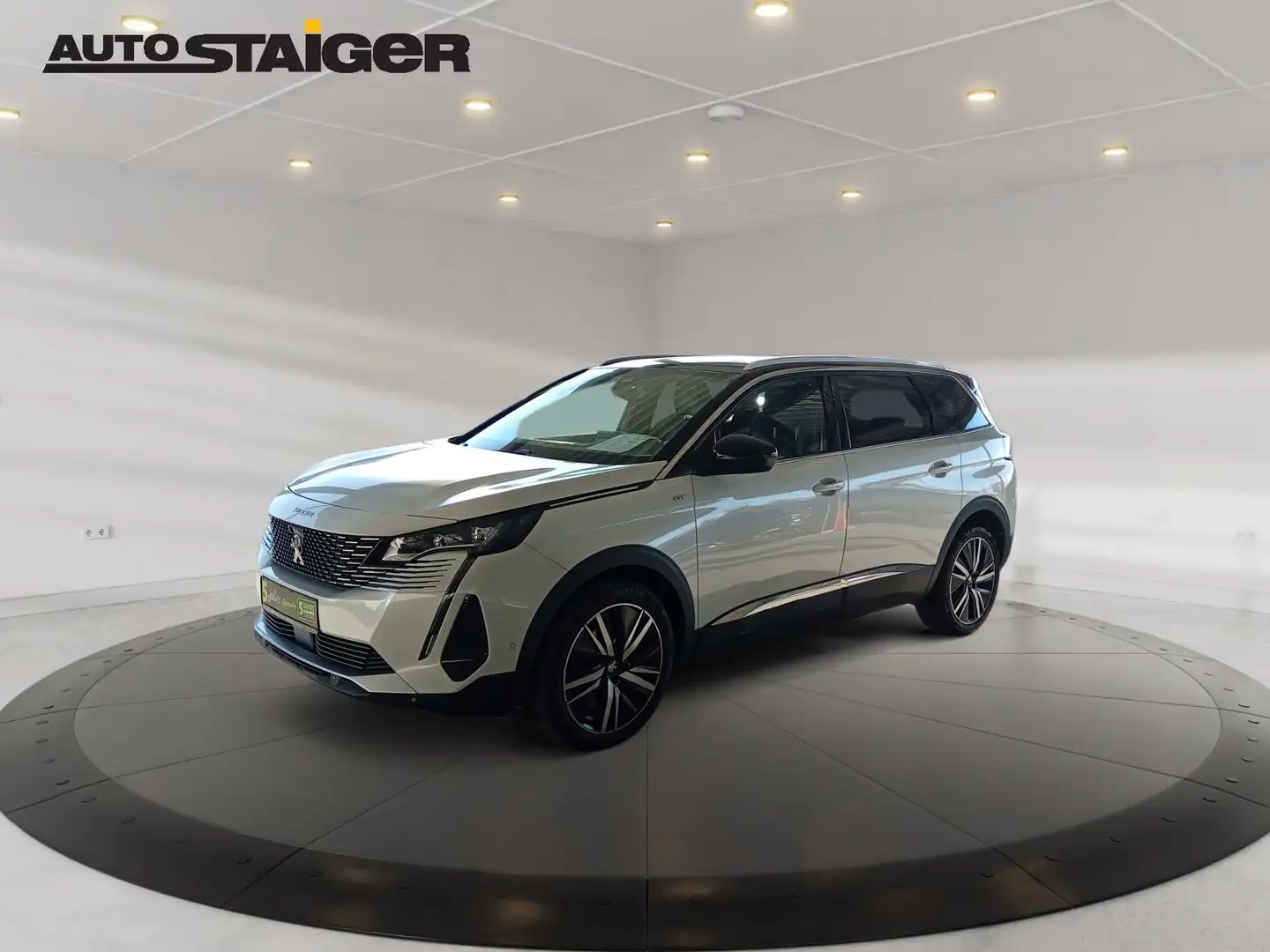 Peugeot 5008 GT HDI 180 ACC+LED+Navi+Pano+SD+SHZ+2xKlima Weiß - 2