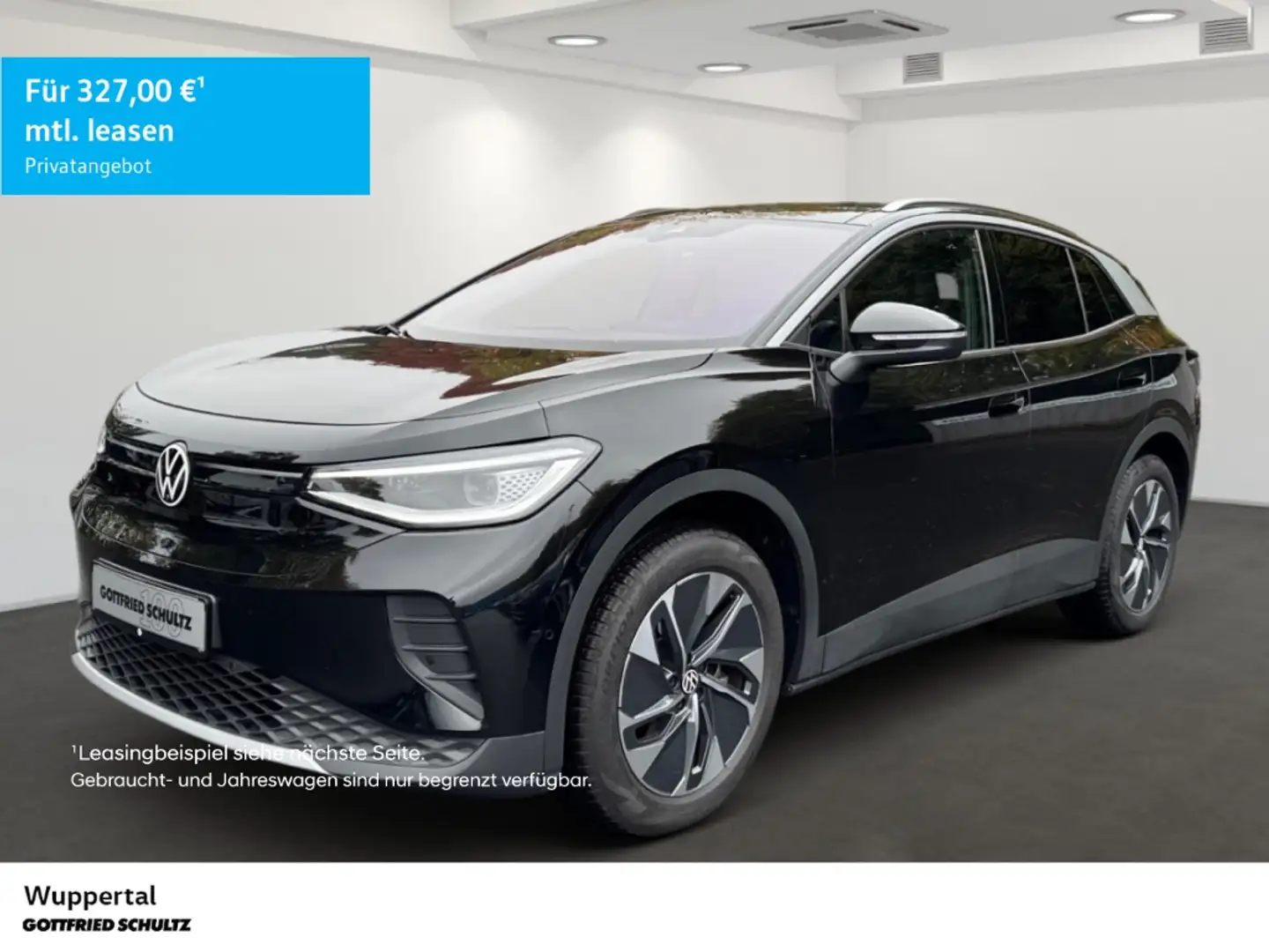 Volkswagen ID.4 Pure 125 kW NAVI PANO ACC KAM LED SHZ PDC LM Schwarz - 1