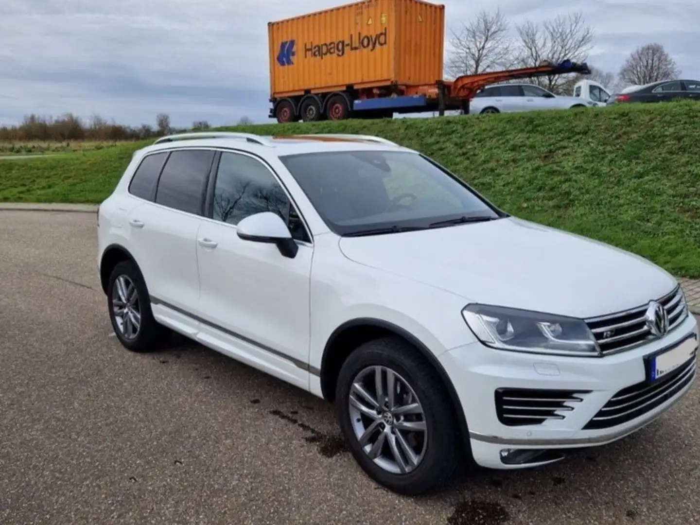Volkswagen Touareg Touareg 3.0 V6 TDI R-Line,ACC,AHK,360°,Pano... Weiß - 1