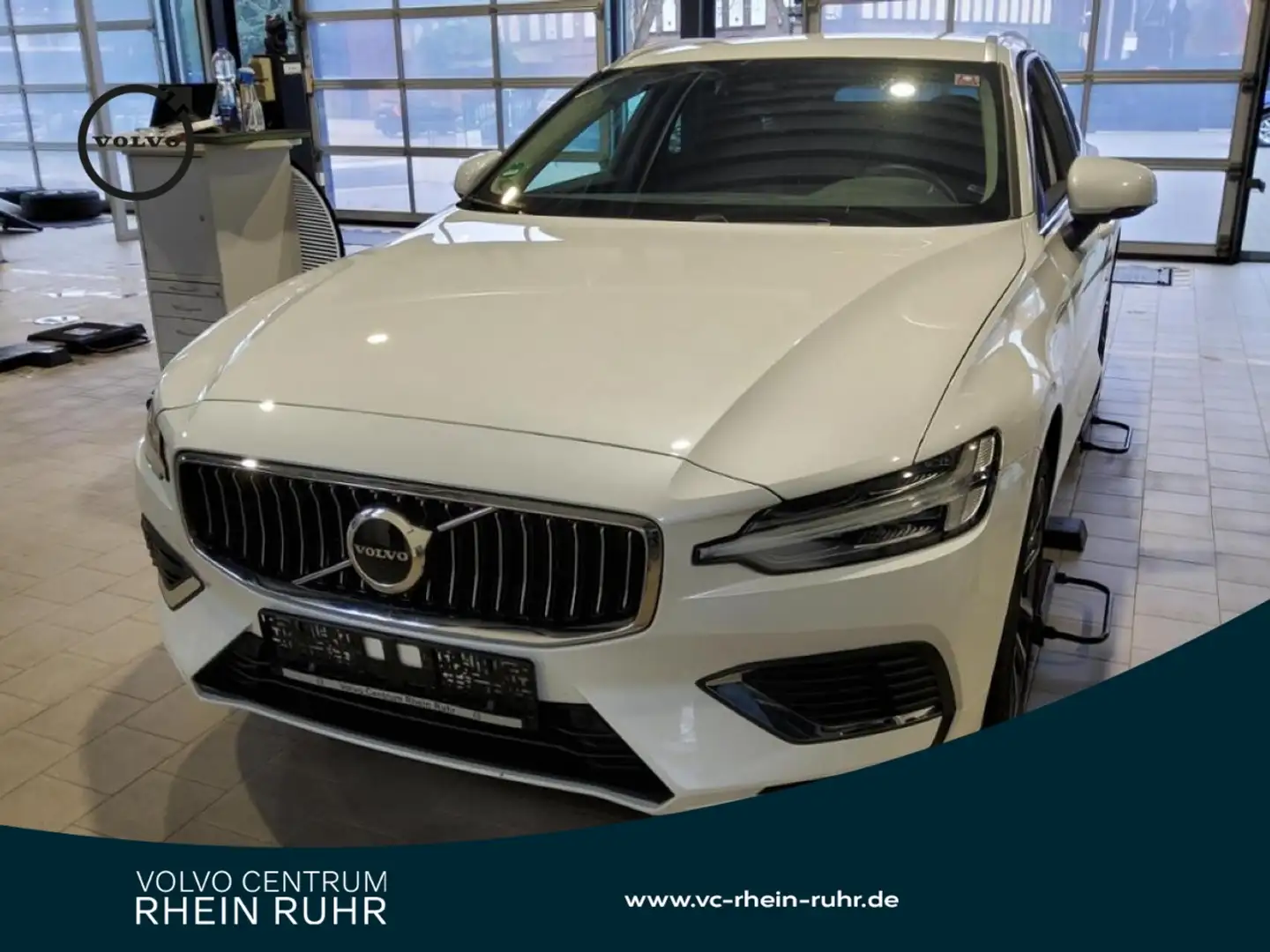 Volvo V60 T6 Recharge AWD Core+MEMORY+WINTERPAK+RFK Blanco - 1
