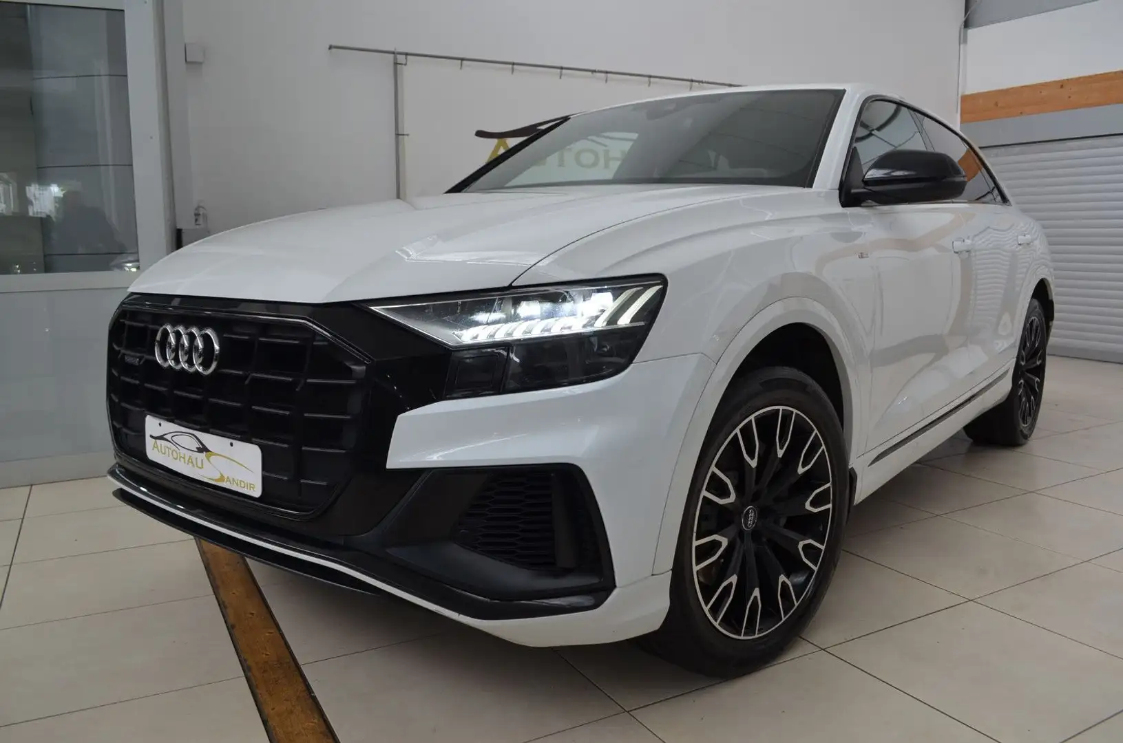 Audi Q8 50 TDI quattro S-Line ~Matrix~PANO~B&O Blanc - 1