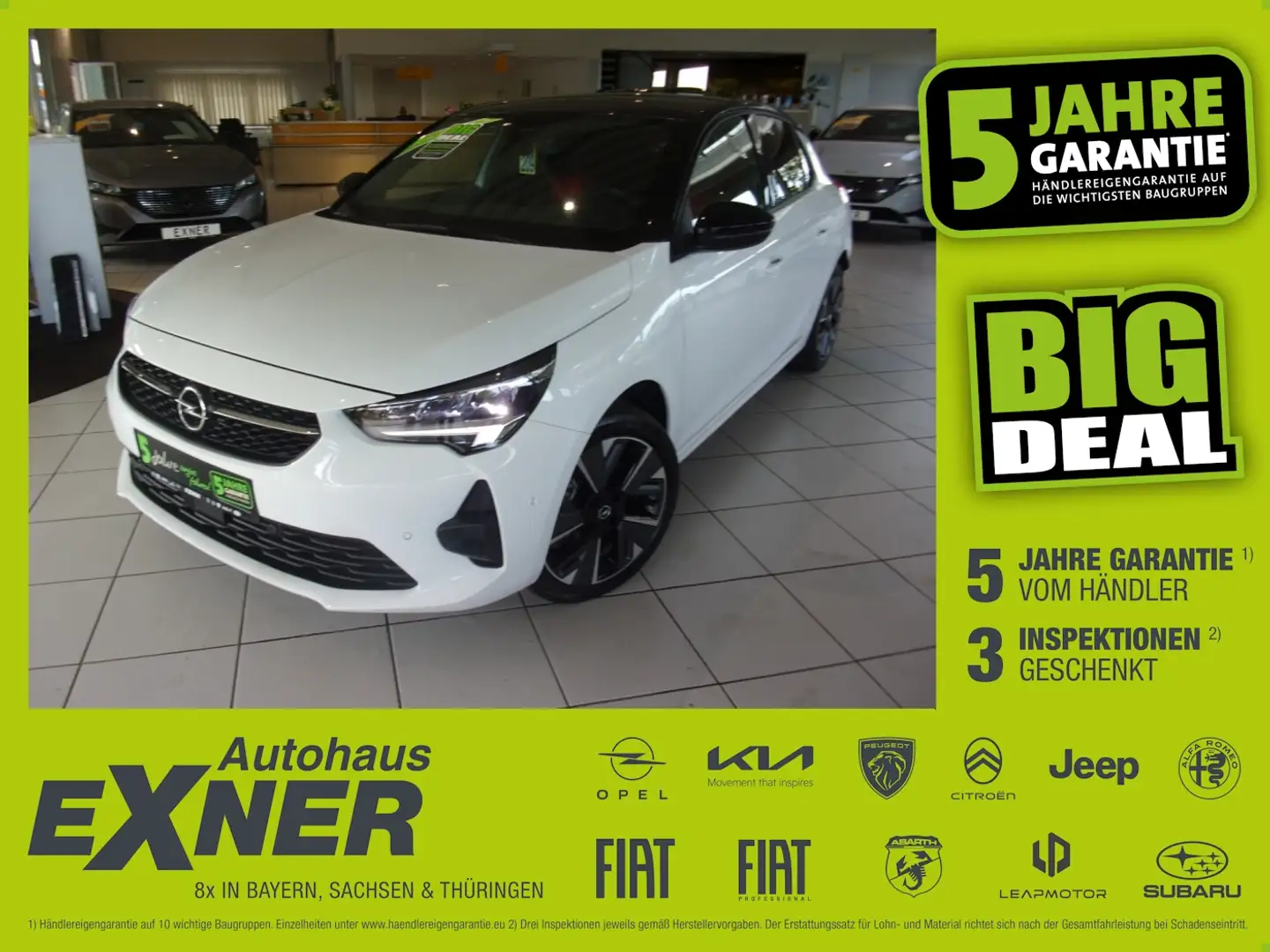 Opel Corsa-e GS LINE *11kW OBC*Sportpaket*PDC*LED Weiß - 1