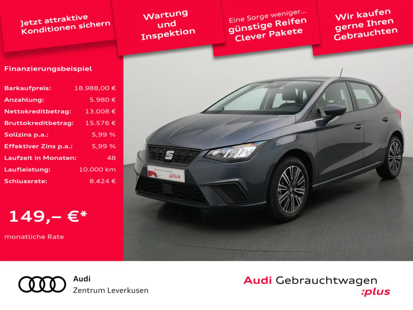 SEAT Ibiza Style Edition CARPLAY VIRT LED SHZ PDC - 1