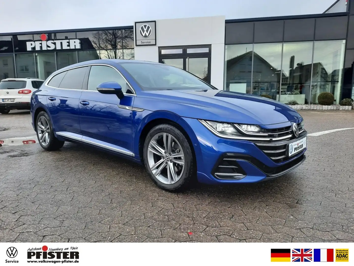 Volkswagen Arteon Shooting Brake R-Line 4Motion AHK Kardon Klima Albastru - 1