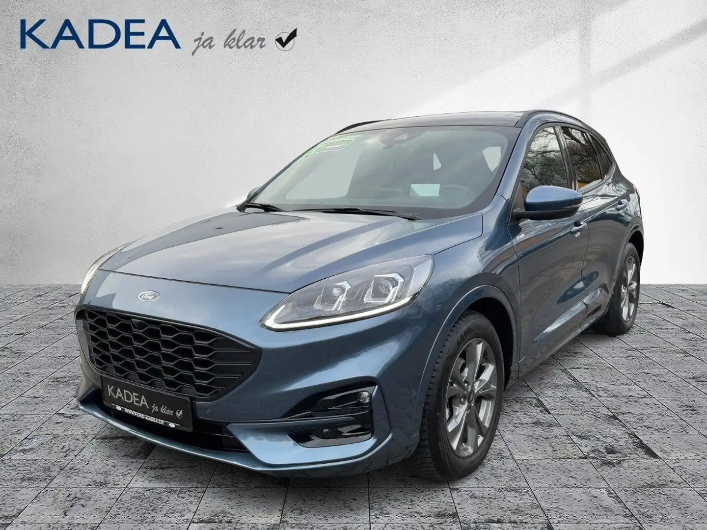 Ford Kuga 1.5 EcoBoost ST-Line X ACC+AHK+LED+Navi+KAM Blau - 2