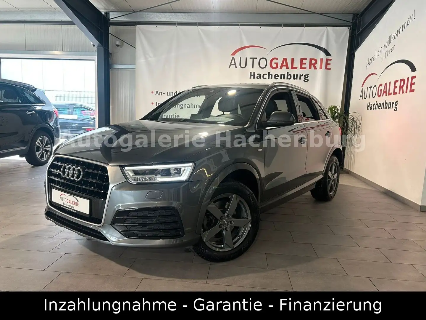 Audi Q3 S-line quattro/1.Hd/nahezu VOLL/GARANTIE/EU 6 Gris - 1