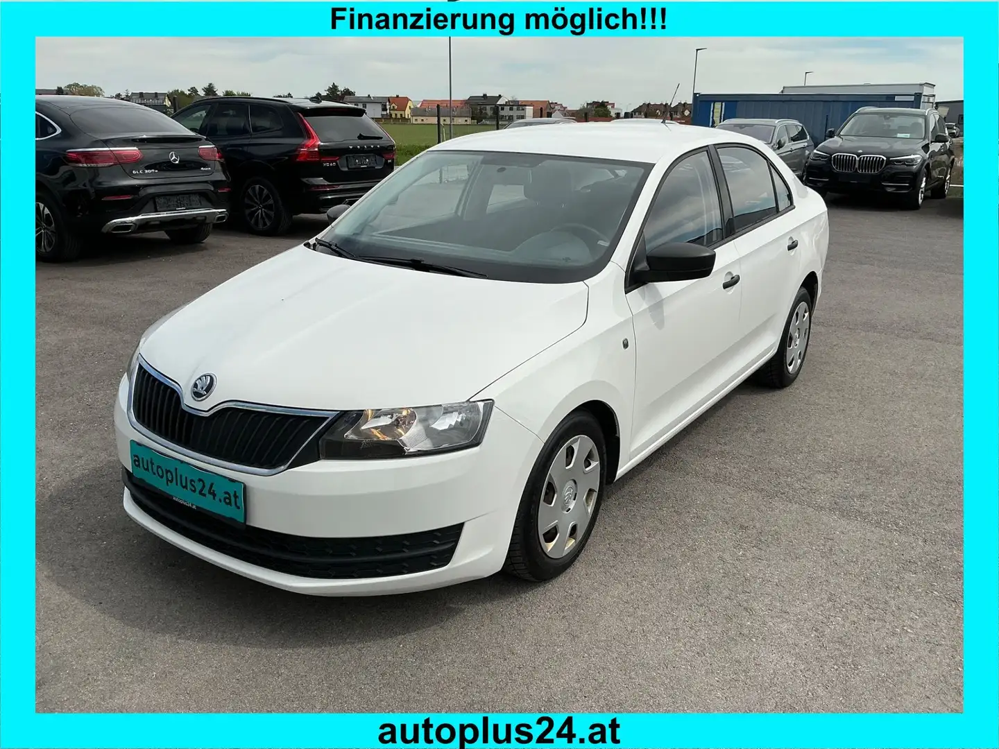 Skoda Rapid/Spaceback Rapid 1,6 Active TDI Green tec Weiß - 1