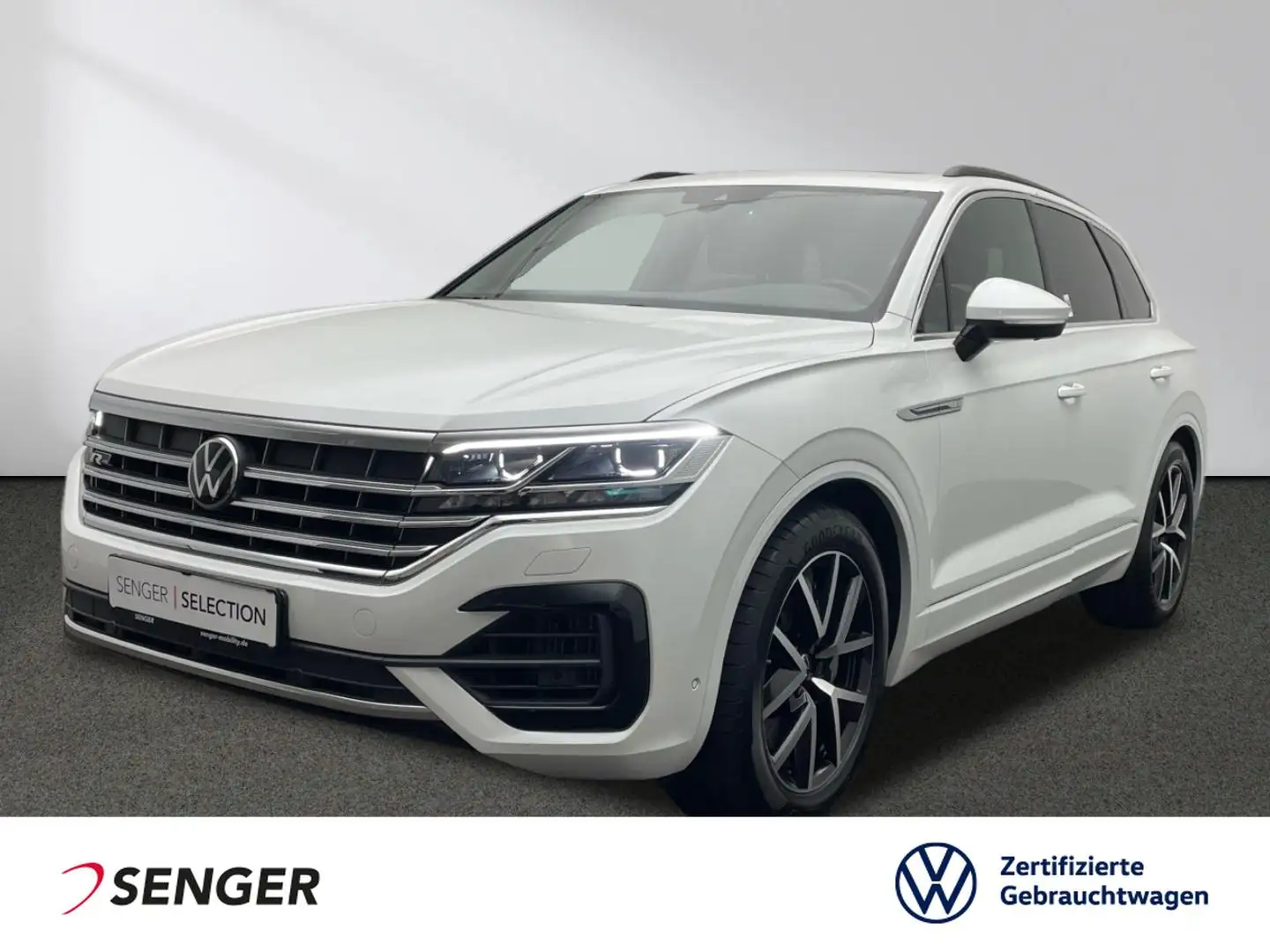 Volkswagen Touareg R-Line 4.0 TDI V8 4M CarPlay Matrix Pano Blanc - 1