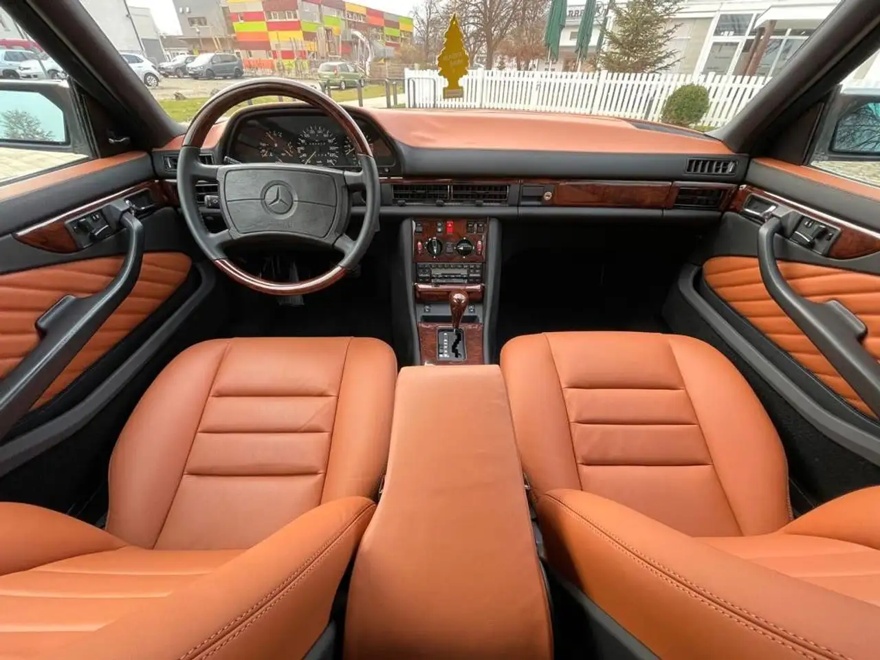Mercedes-Benz 500 SEC*ELFH*Klima*Leder*ESD*LM*Tempomat*Holz*, foto 11