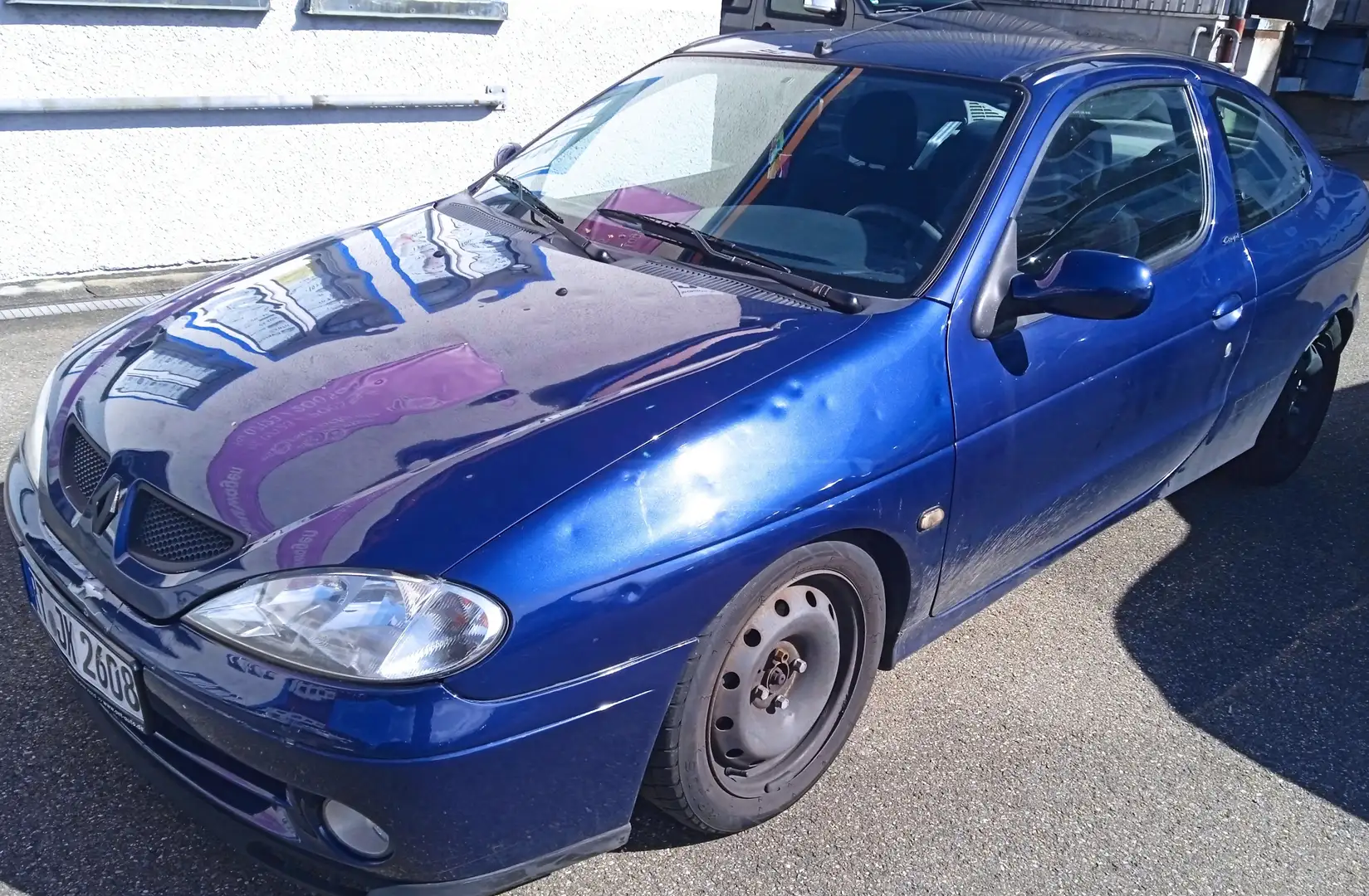 Renault Megane Coupe 1.4 Klima, Alufelgen Blau - 1
