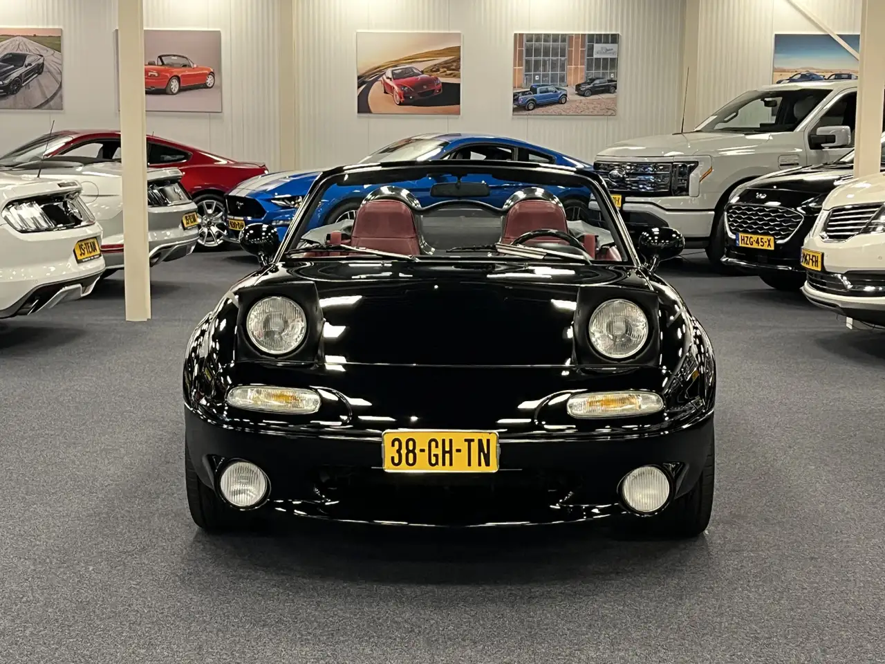 Mazda MX-5 NA Roadster 1.6i Miata Black-Red Edition CDN Poste, foto 7