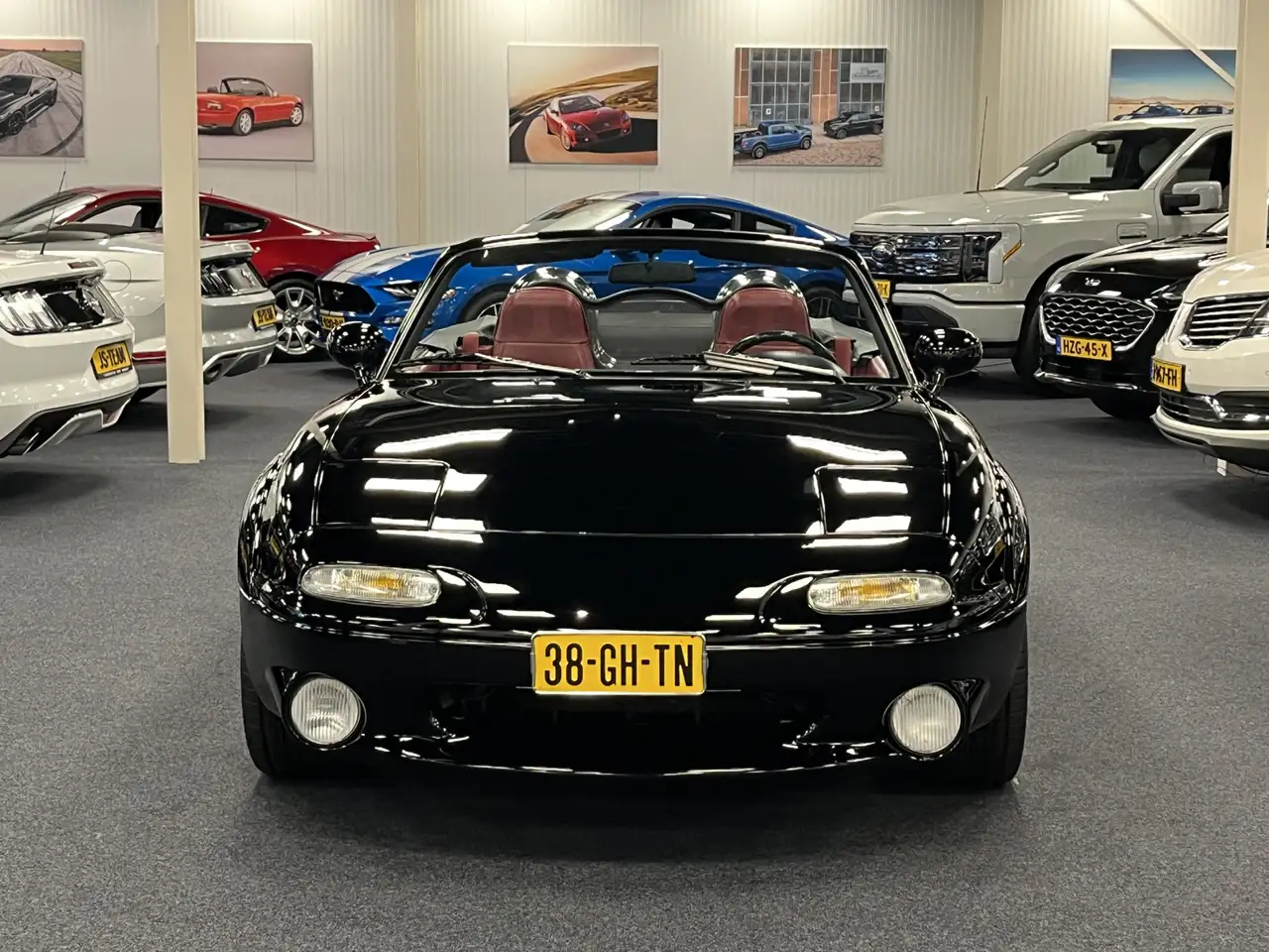 Mazda MX-5 NA Roadster 1.6i Miata Black-Red Edition CDN Poste, foto 6